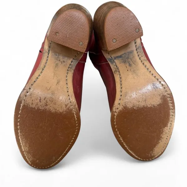Unbranded Women's Red and Burgundy Boots - Image 6