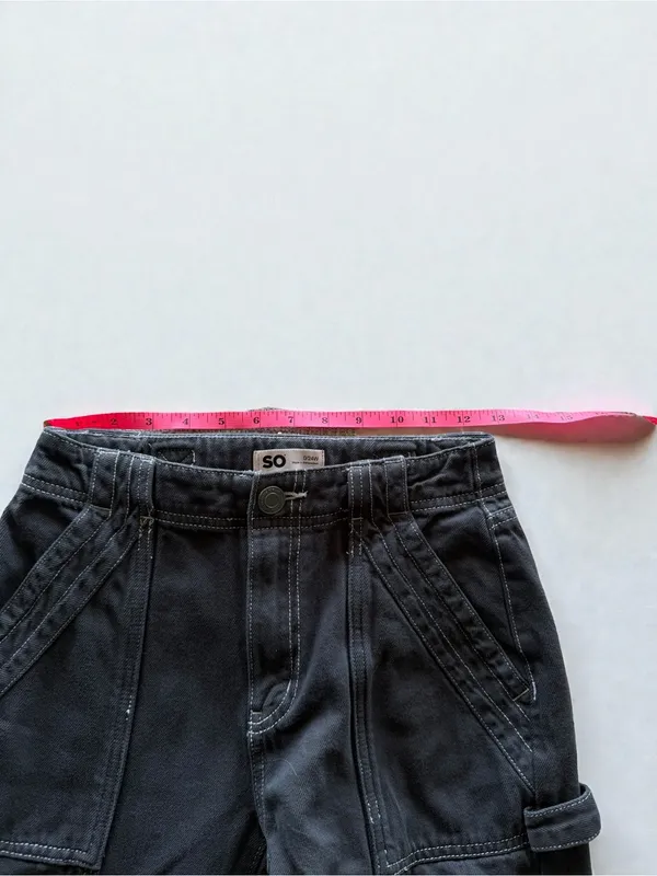 SO‎ Black Carpenter Jeans Size 0/24W - Image 5