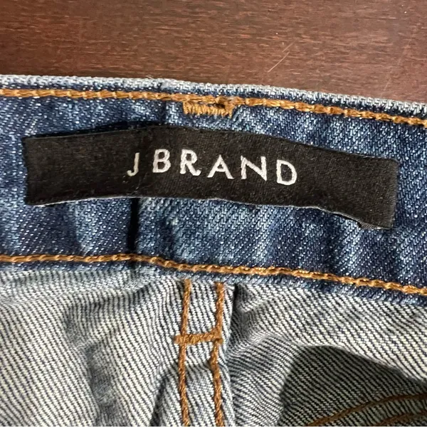 J Brand Jake Distressed Ripped Knee Straight Leg Jeans Medium Wash Size‎ 23 - Image 3
