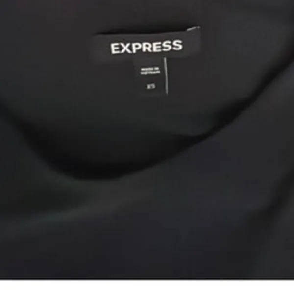 Express Open Back Fitted Figure Hugging Bodycon Maxi Dress Size XS - Image 5