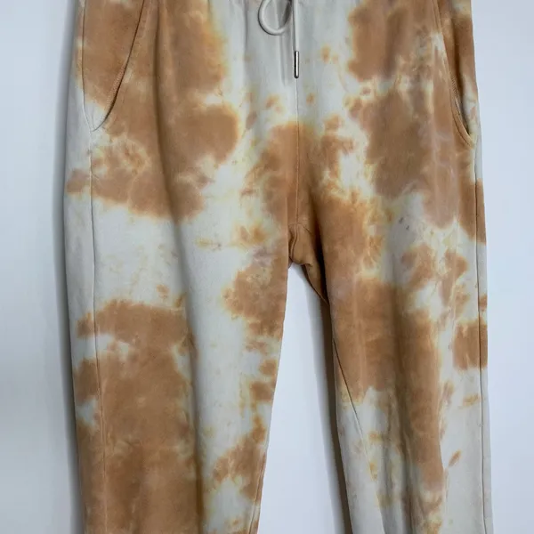 MATE The Label Tie Dye Fleece Relaxed Organic Cotton Jogger Sweatpants XS - Image 5