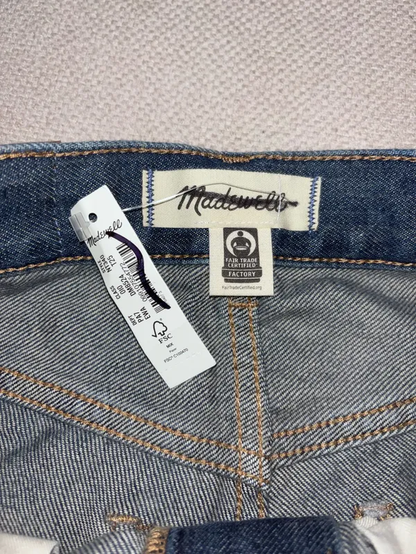 Madewell Curvy Superwide Leg Jeans 25T - Image 6