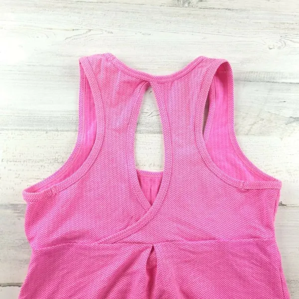 Lucy Tech Racerback Tank Top Women’s Small Pink Keyhole Back Athletic Workout - Image 6