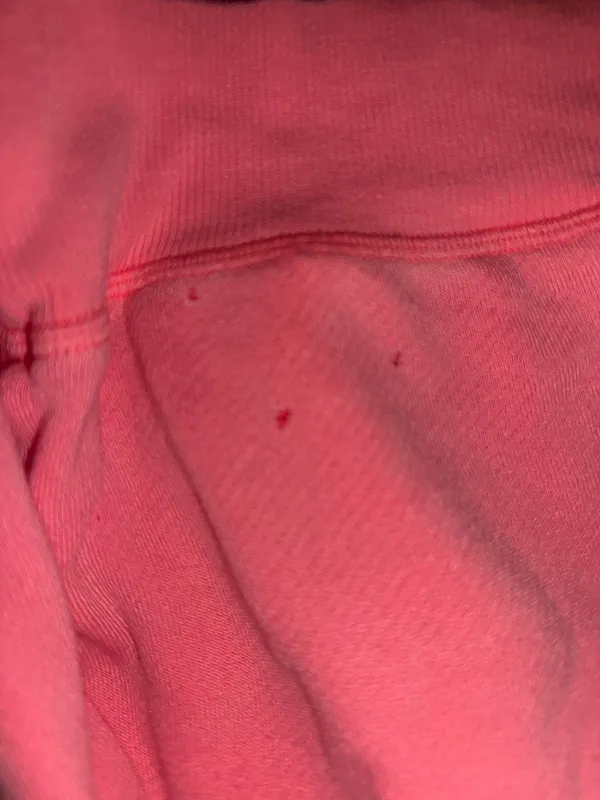 SKIMS pink hoodie - Image 4