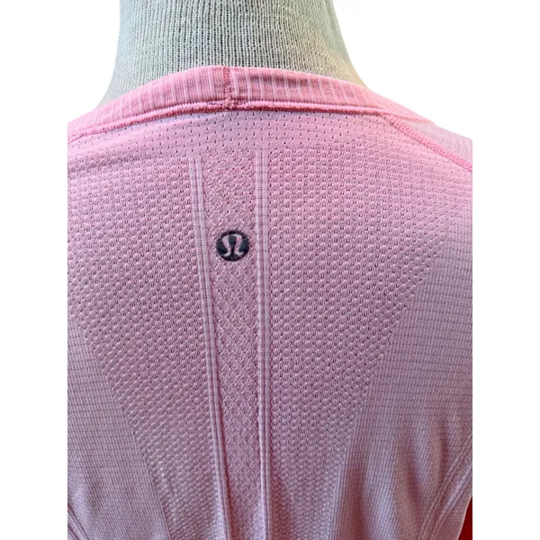 Lululemon Longsleeve Pink Athletic Top for Women - Image 2