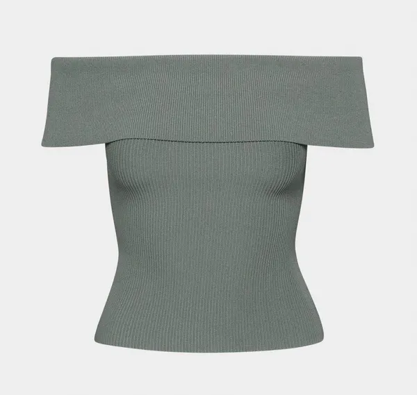 Aritzia Sculpt Knit Off-shoulder - Image 3