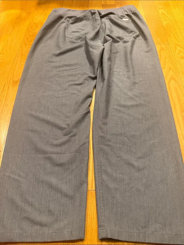 Figs womens Livingston straight-leg color graphite pants size XXL . - Image 7