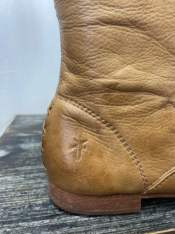 Frye Tan Leather Knee High Boots 7.5 - Image 2