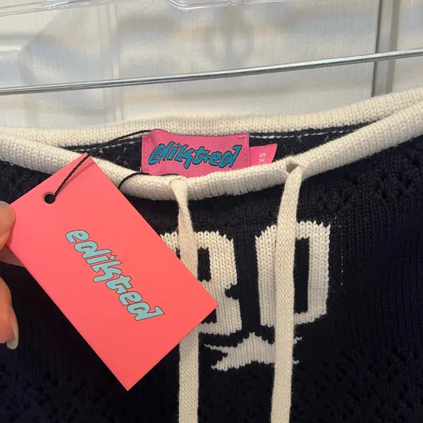 Edikted Jia Knitted Tube Top - Image 3