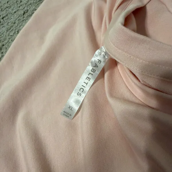 Fabletics Blush Pink Long Sleeve Top - Image 3