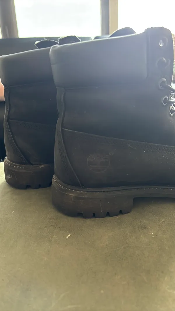 Black Timberland Boots Women’s - Image 2