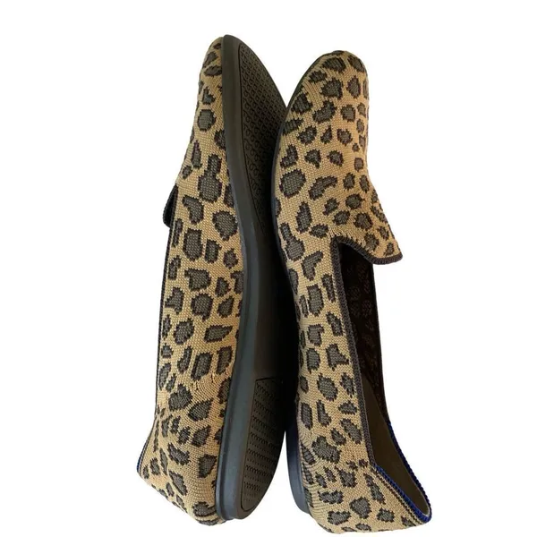 Rothy’s leopard round toe flats RETIRED size 8 - Image 6