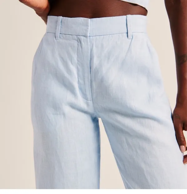 Abercrombie 100% Linen Collection Pants - Image 4