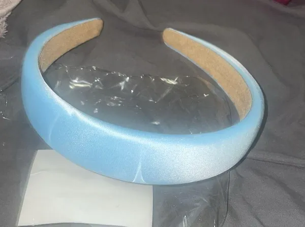 Biodance Blue Satin Headband - Image 3
