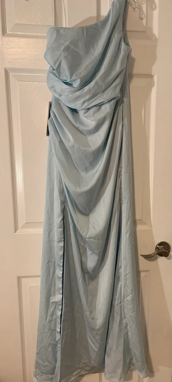 Sky Blue Formal Dress- Stacees - Image 3