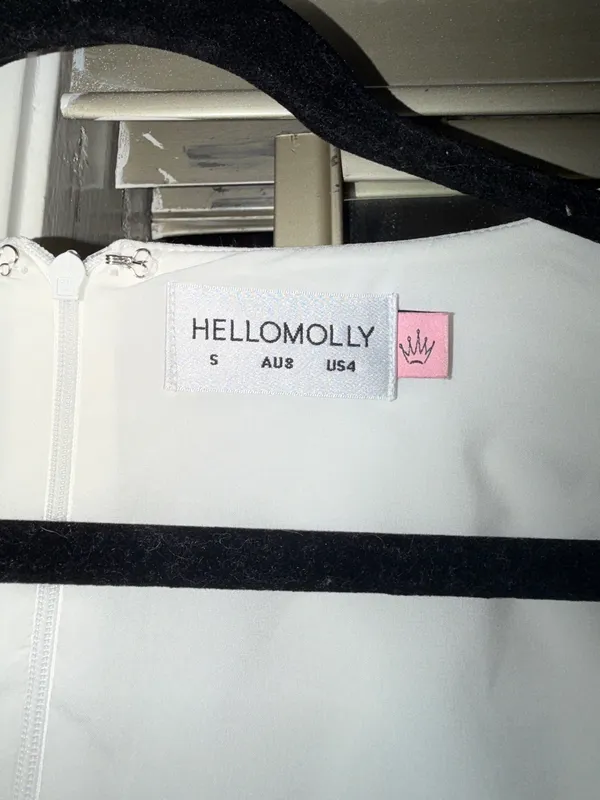 Hello Molly Dress White - Image 2