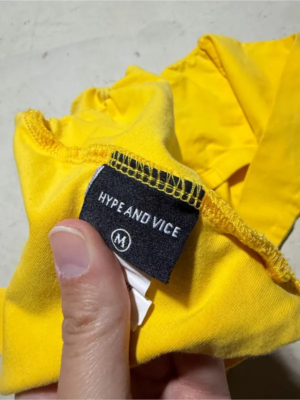 University of Missouri mizzou hype and vice Yellow Bandana tube top medium - Image 11