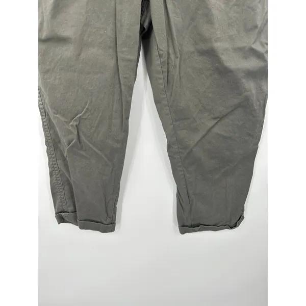 One5One Women Army Green Cotton Blend Cargo‎ Pants Size 14 MC21380ZSM - Image 3