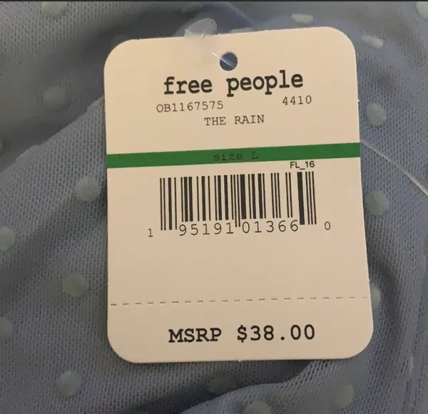 Free People NWT Sierra Bandeau Size Large - Image 5