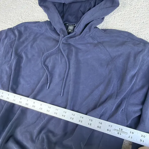 Women's Athleta Size XS Coastal Luxe Recover Sweatshirt Hoodie Oversized Crop - Image 3