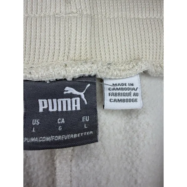 PUMA Women's Fleece Sweat Pants for Women's Straight Leg Winter Sweatpants Large - Image 6
