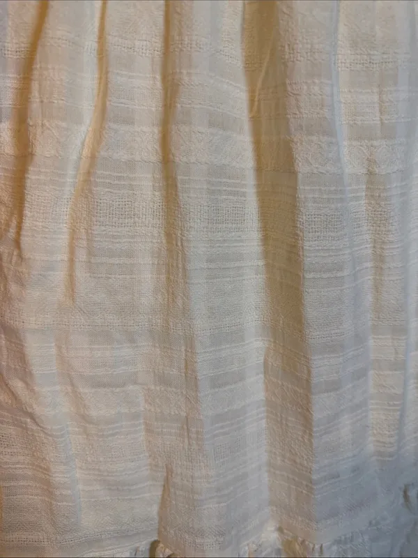Roxy Cream‎ Tiered Maxi Dress with Adjustable Spaghetti Straps m NWT - Image 2