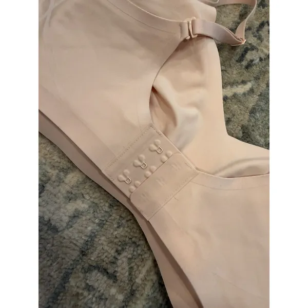 Honeylove Silhouette Wireless Bra Woman's Sz XL 38D/DD(E) Blush Shaping Comfort - Image 6