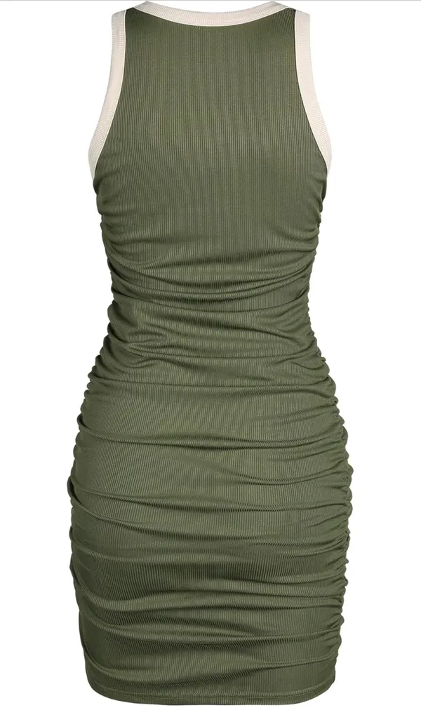 NWT Sleeveless Bodycon Ribbed Dress - Image 4