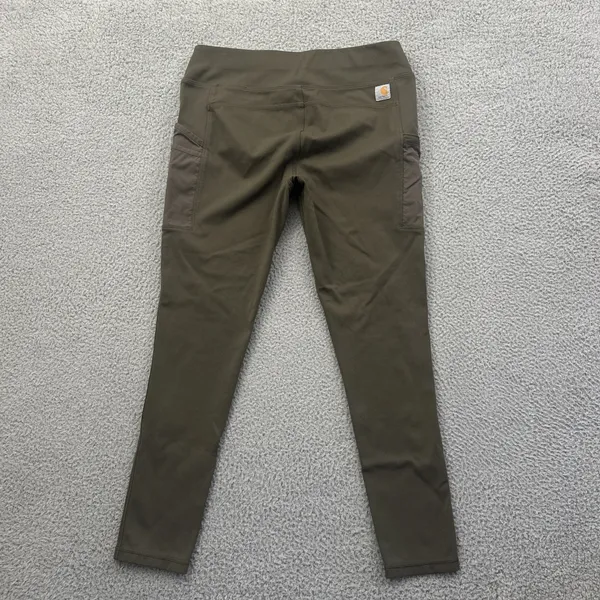 Carhartt Force Lightweight Leggings Tarma Taupe Utility Women's Medium x 27 - Image 3