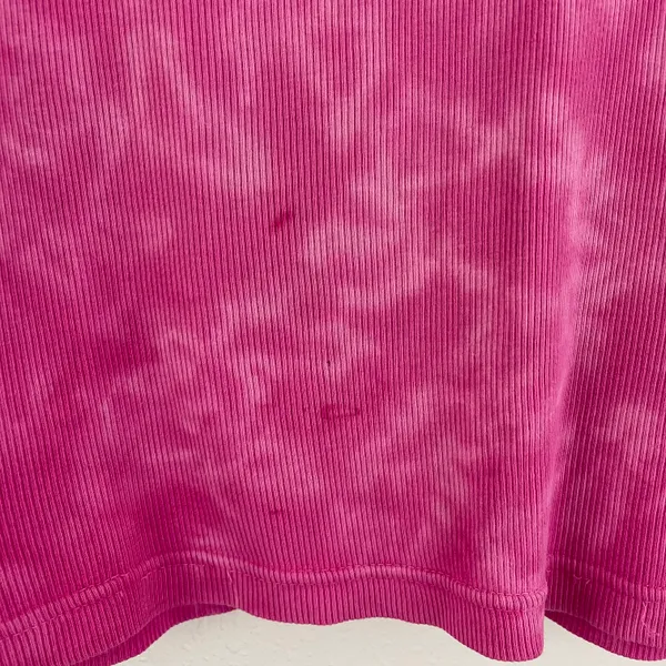 Harley Davidson Vintage Y2K Pink Tie Dye Rocklin, CA Graphic Muscle Tee Tank Top - Image 5