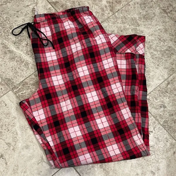 Victoria’s Secret Plaid Flannel PJ Pajama Pants - Image 2