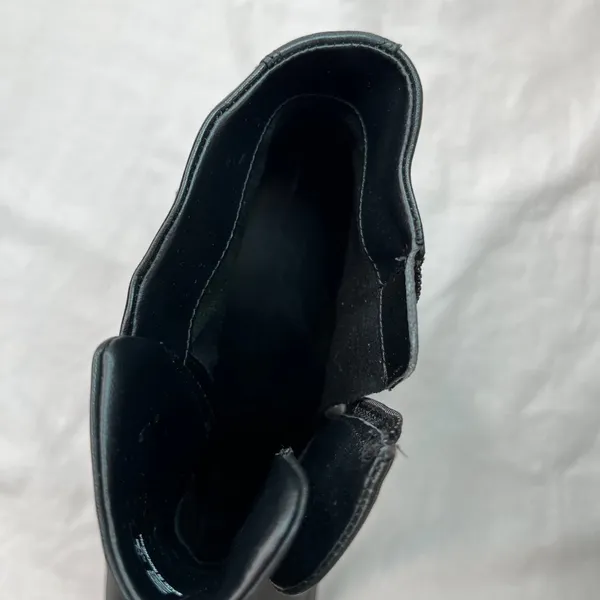 Ecco Womens Black Shape 55 Zip up Leather Mid Cut Boots Size 39 - Image 8