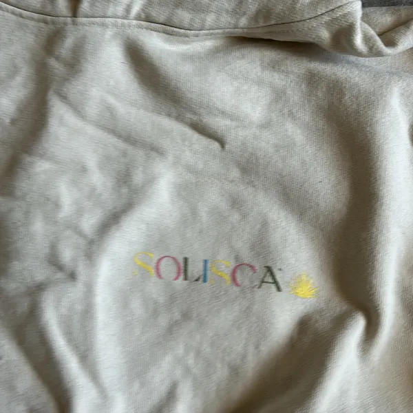 Solisca day drunk hoodie Tan Size L - Image 2