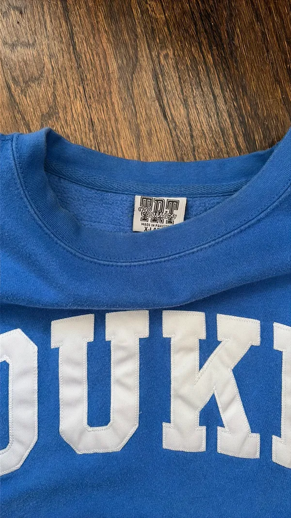 Vintage Duke university college crewneck sweatshirt - Image 3