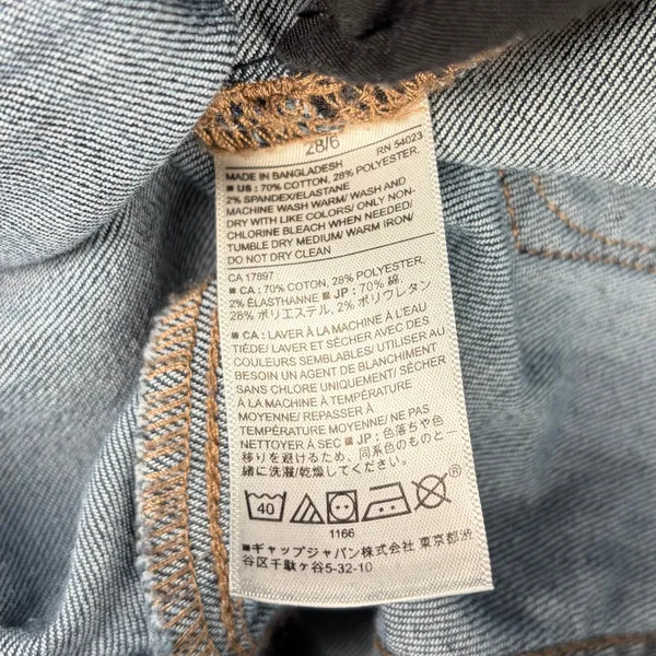 Banana Republic Dark Skinny Jeans Women’s 28/6 Blue Mid Rise Stretch Denim - Image 8