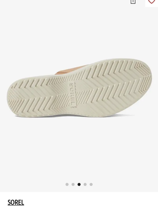 New In Box Sorel Dayspring Slide Sandals Sz 8 - Image 3
