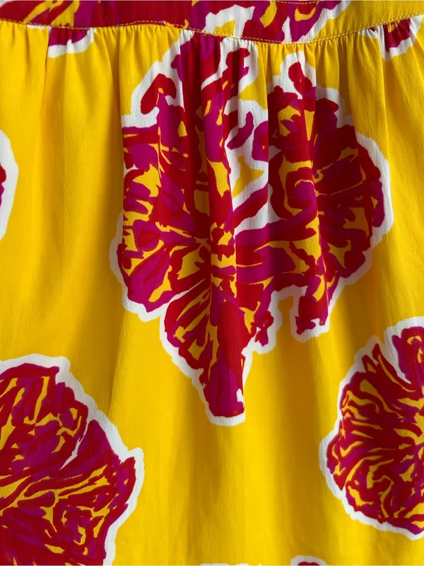 Southern Frock Sunshine Floral Spaghetti-Strap Mini Dress xs - Image 3
