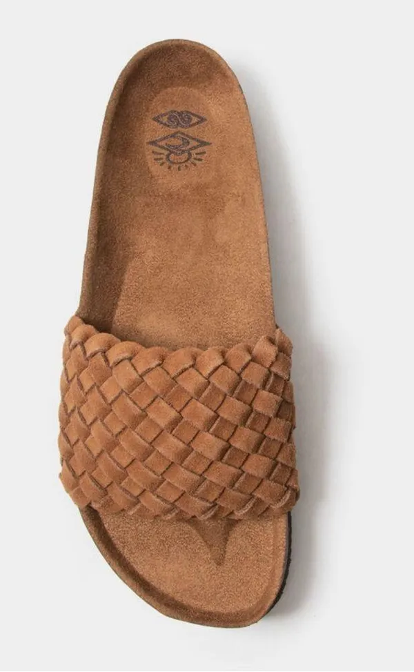 Rip Curl Marbella Woven suede Slides - Image 7