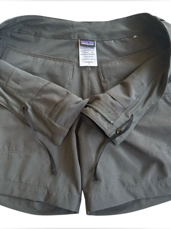 Patagonia Happy Hike Shorts Forge Grey Size - Image 6