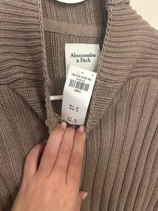 Abercrombie ribbed mock neck sweater - Image 5