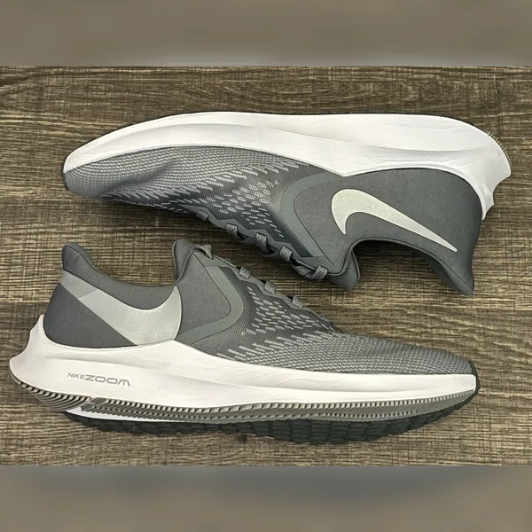 Nike Women’s Air Zoom Winflo 6 Cool Grey Color Shoes Size- 12 - Image 9