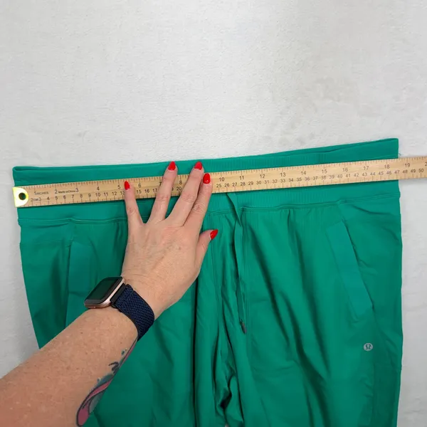 Lululemon 14 Dance Studio Mid Rise Pant Full Length Kelly Green Stretch Athletic - Image 10