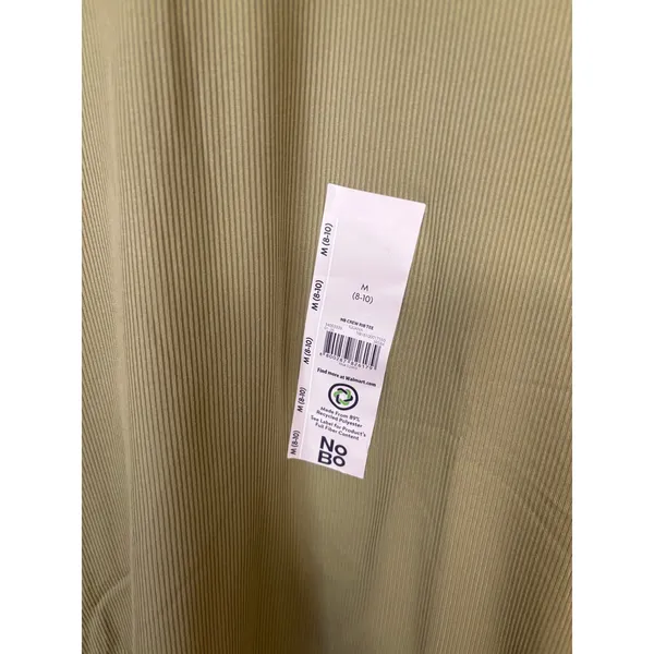 No‎ boundaries Green Ribbed Long Sleeve Tee Size Medium - Image 3
