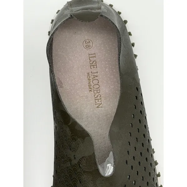 Ilse Jacobsen‎ Tulip Women's Shoes Green Leather 8 Casual Comfort - Image 8
