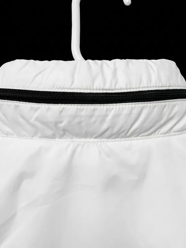 Women’s White Adidas Windbreaker Jacket Full-Zip size small - Image 6