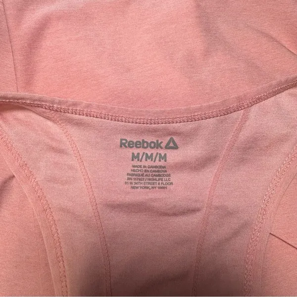 Reebok Coral Athletic Tank Top M - Image 2