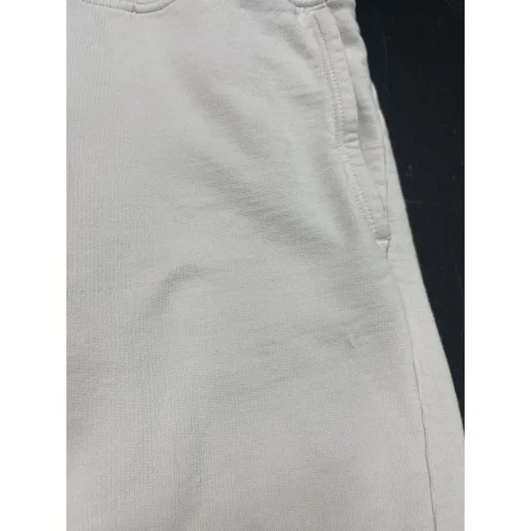 American Giant Jogger Sweatpants XS Off White Gray USA Made Drawstring Lounge - Image 7