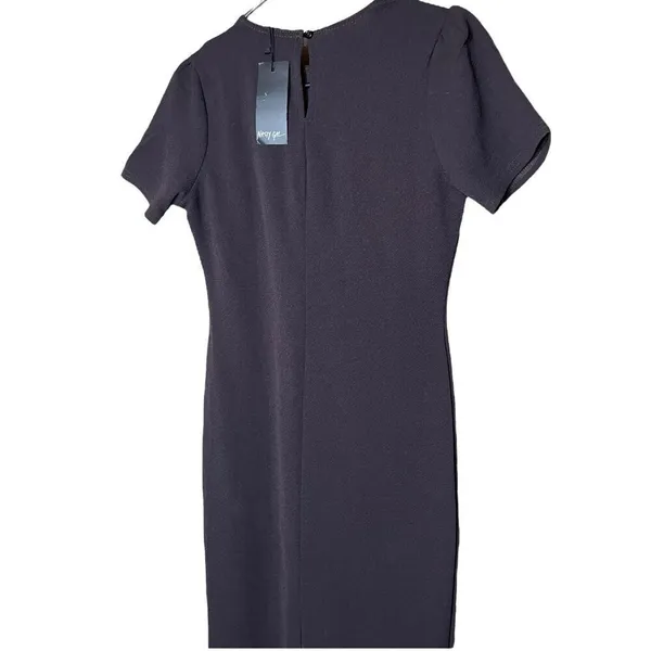 Nasty Gal The Come A‎ long Way Dark Brown Bodycon Midi Dress Size 8 NWT - Image 7