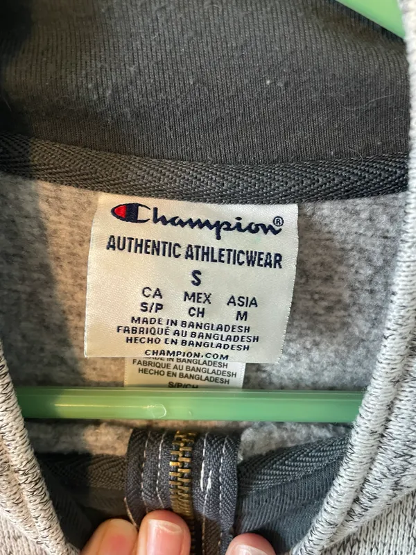 Champion Michigan Gray Quarter-Zip - Image 3