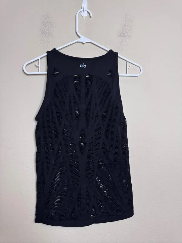 Alo Yoga Vixen Fitted Muscle Tank Top - Image 6